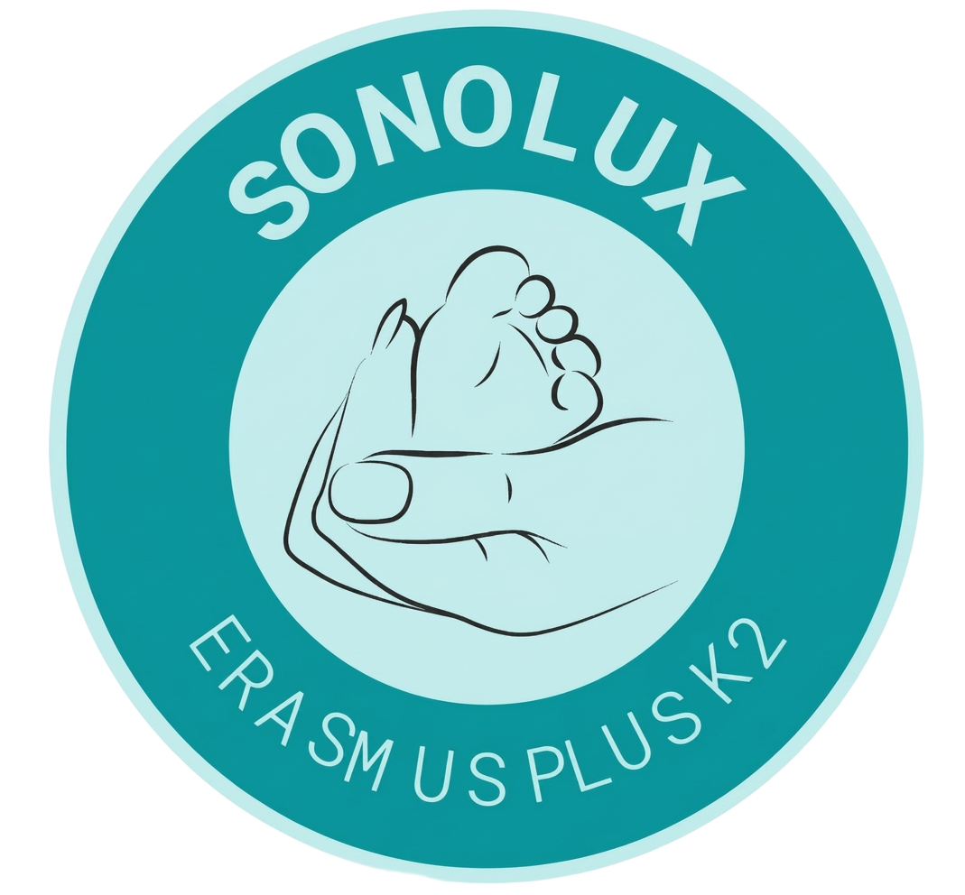Logo SONOLUX — Erasmus+ K2
